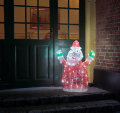 Julemand akryl med 100 LED H90 cm